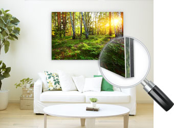 GalleryPrint, Acrylglas XT Transparent 3mm inkl. Weißdruck kaschiert auf eine Alu-Verbundplatte 3mm, inkl. Alumaxileiste als Aufhängung GalleryPrint, Acrylglas XT Transparent 3mm inkl. Weißdruck kaschiert auf eine Alu-Verbundplatte 3mm, inkl. Alumaxileiste als Aufhängung