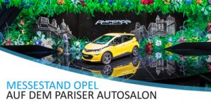 xlprint24 - Pariser Autosalon - Opel Messestand